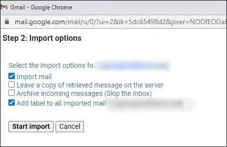migrate emails from Outlook to Gmail will be done
