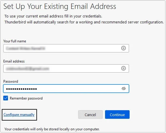 Enter all the required details correctly