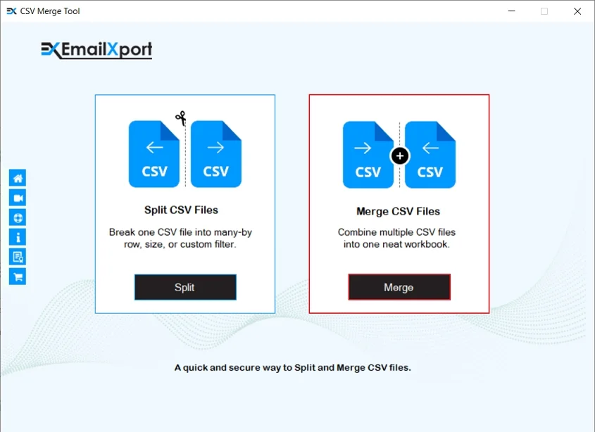 Add Excel file to merge
