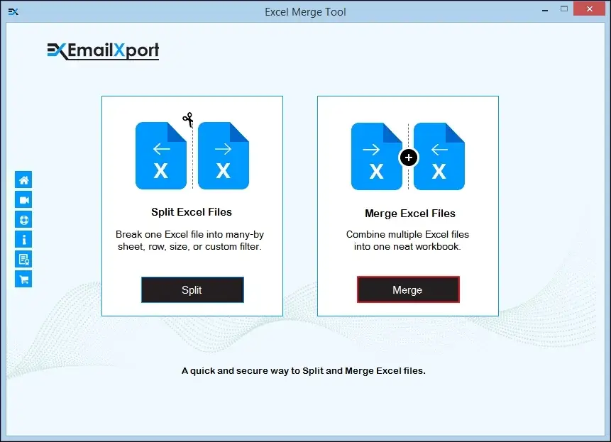 EmailXport Excel Merger Tool