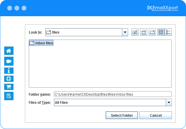 EmailXport MBOX Converter