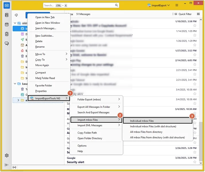 Select ImportExportTools NG