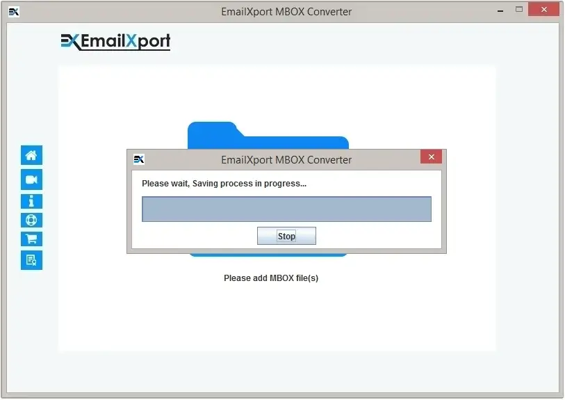 Software will begin converting MBOX files to MHT format