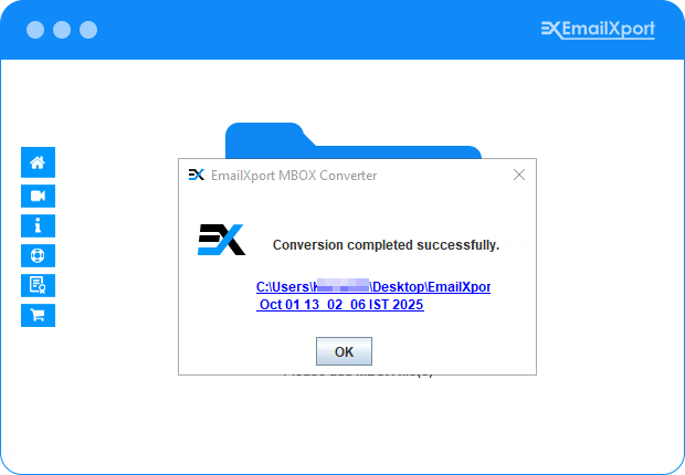 Successfully Convert MBOX to PST