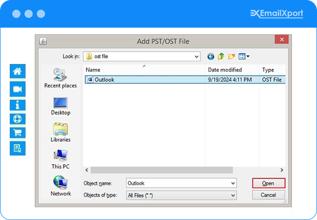 Add OST file