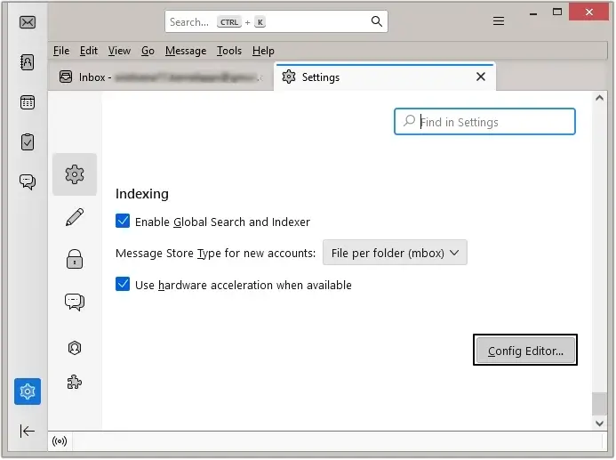 click Config Editor
